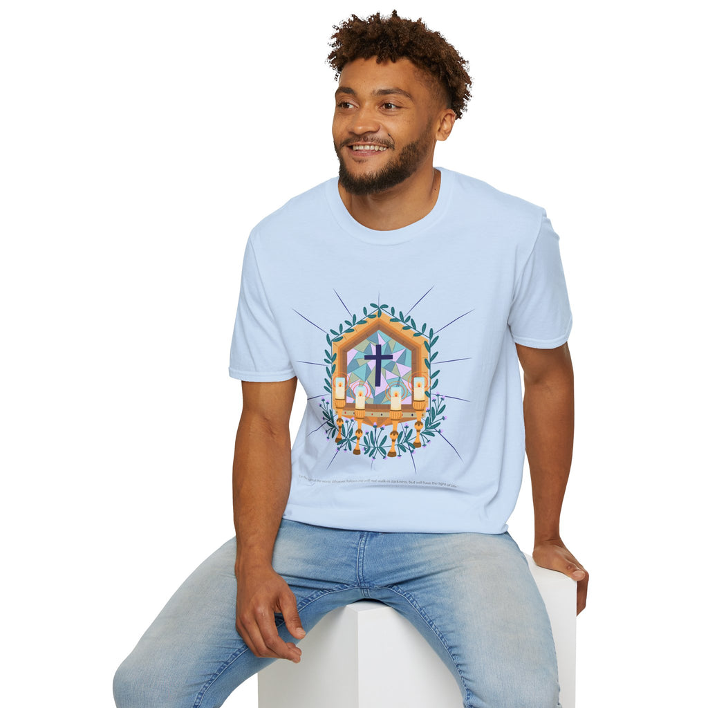 Light of The World Christian T-Shirt, Unisex Christian Apparel