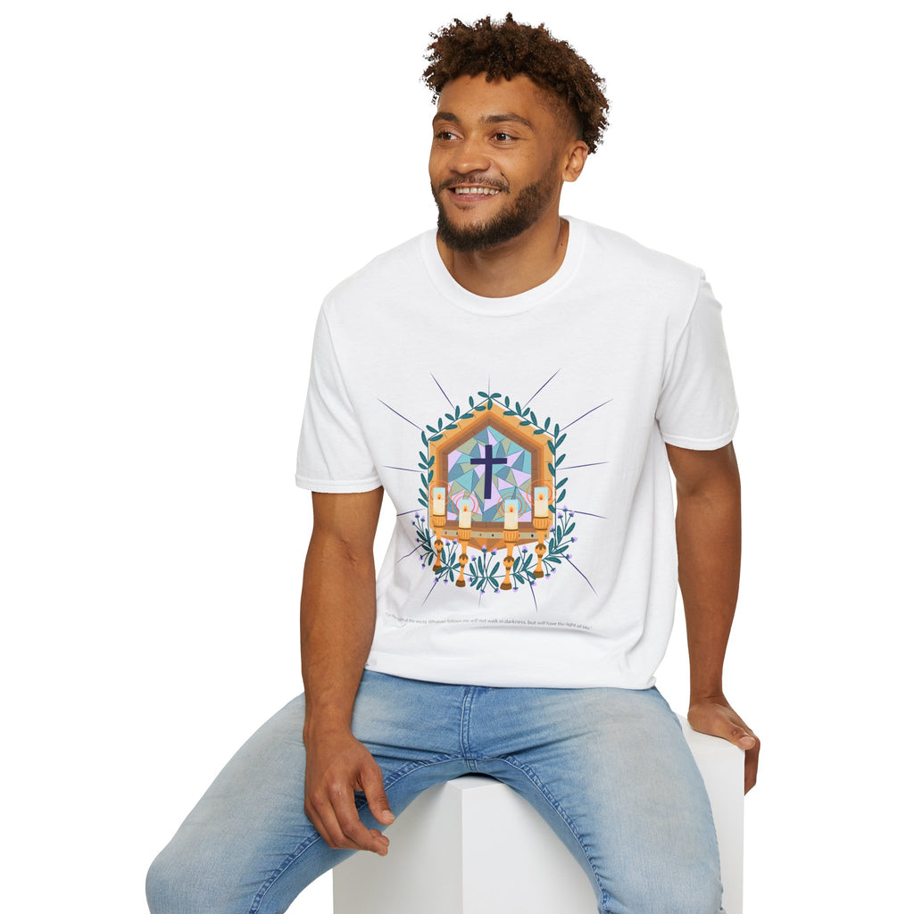 Light of The World Christian T-Shirt, Unisex Christian Apparel