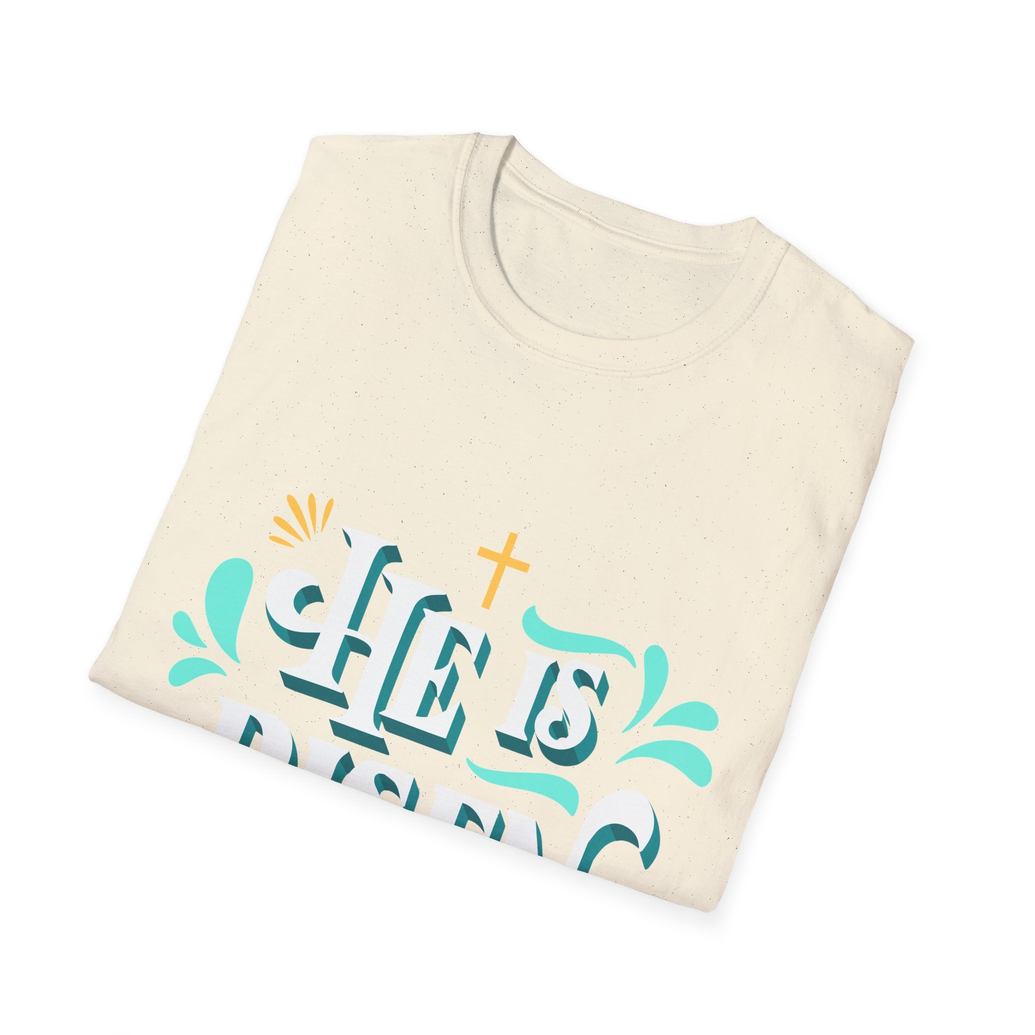 He is Risen Christian T-Shirt, Unisex Christian Apparel ( FREE SHIPPING WORLDWIDE! )