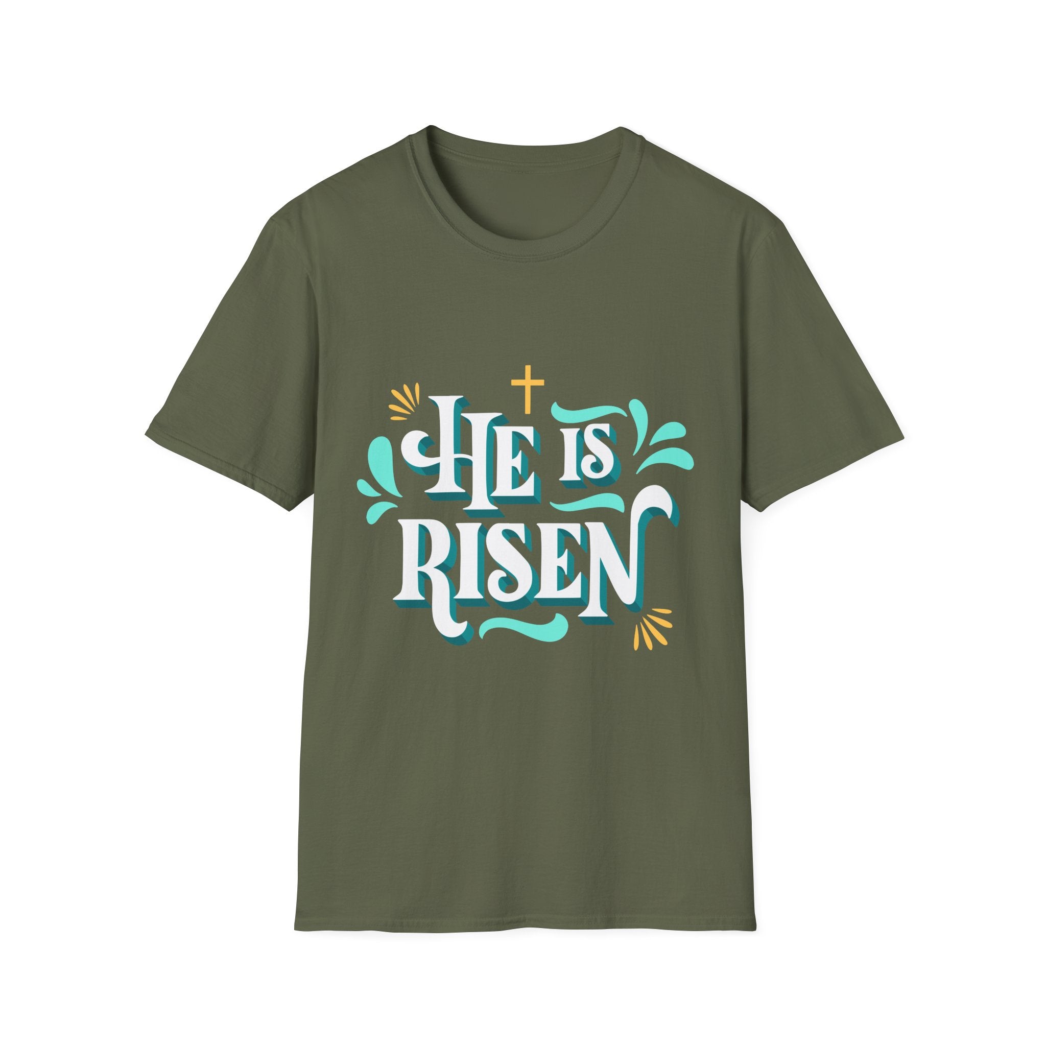 He is Risen Christian T-Shirt, Unisex Christian Apparel ( FREE SHIPPING WORLDWIDE! )