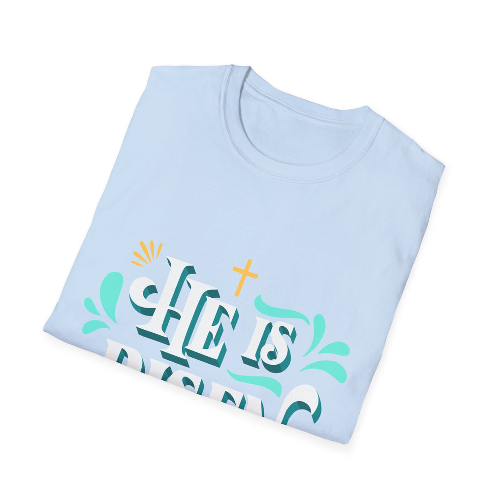 He is Risen Christian T-Shirt, Unisex Christian Apparel ( FREE SHIPPING WORLDWIDE! )