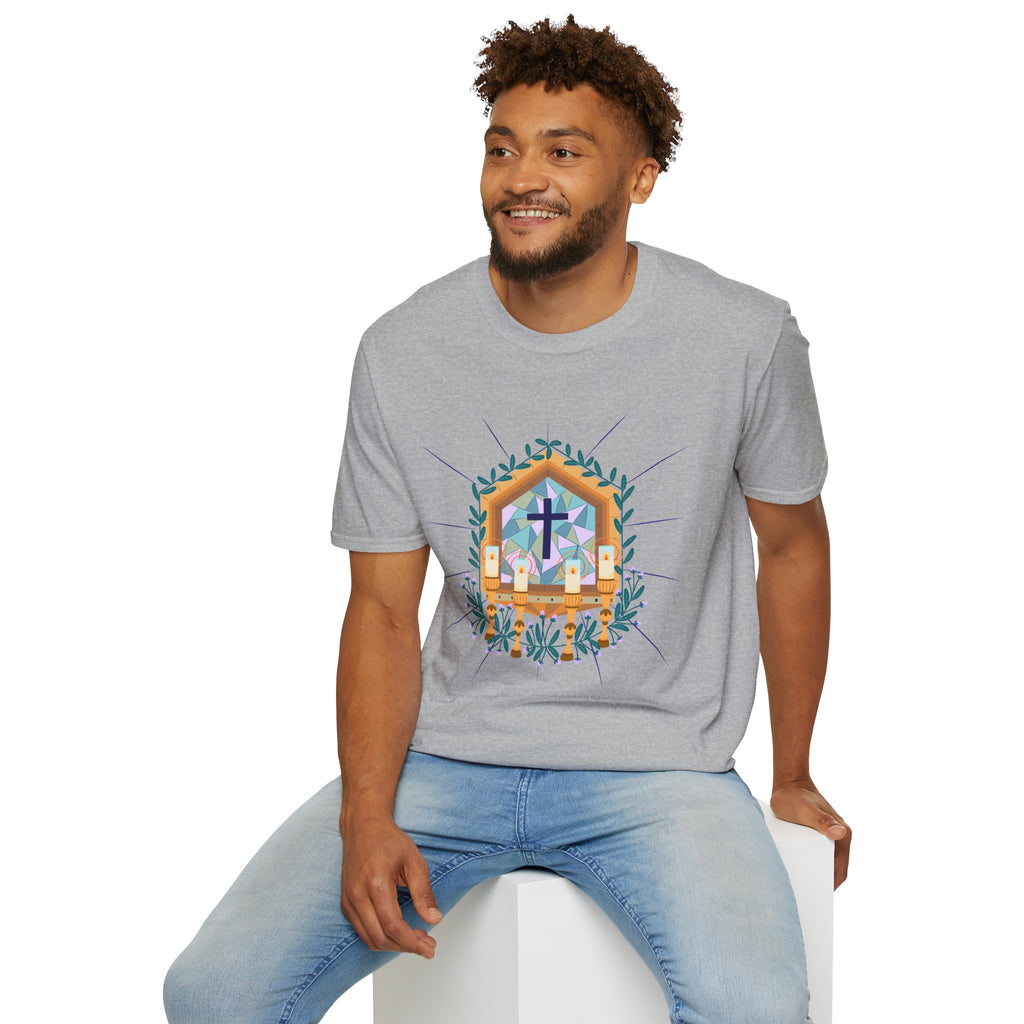 Light of The World Christian T-Shirt, Unisex Christian Apparel