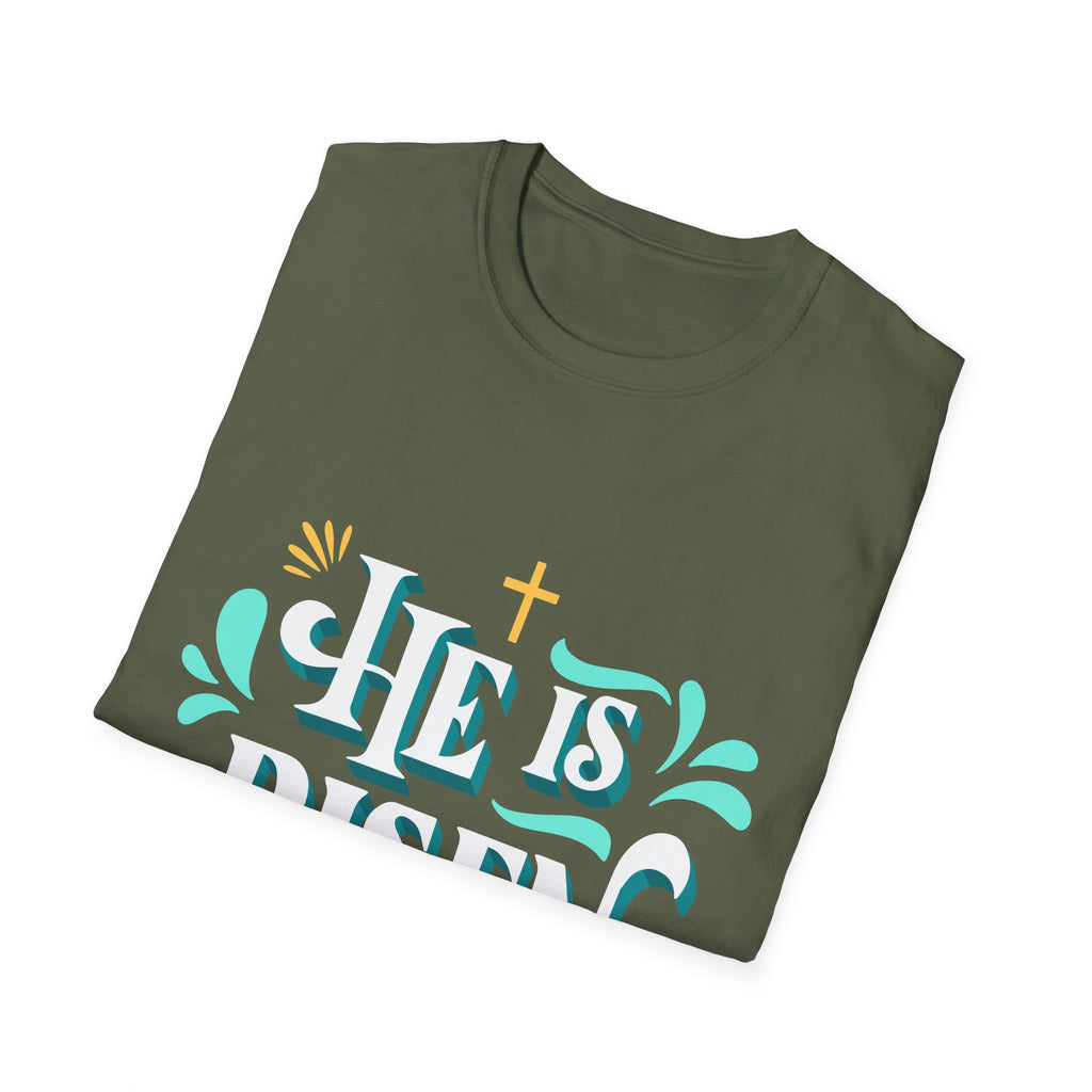 He is Risen Christian T-Shirt, Unisex Christian Apparel ( FREE SHIPPING WORLDWIDE! )